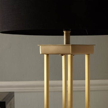 Langston Lamp Base H143.5cm, Satin Brass