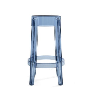 Philippe Starck 2005 Charles Ghost Stool H65cm, Powder Blue