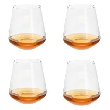 Cheers Set of 4 Tumblers 480ml, Clear