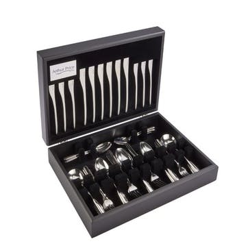 Signature Echo 44 piece 6 person Canteen , Stainless Steel