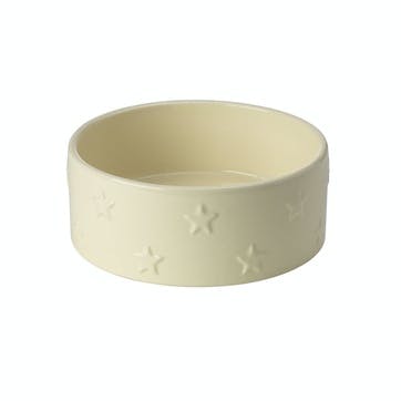 Star Ceramic Pet Bowl, S