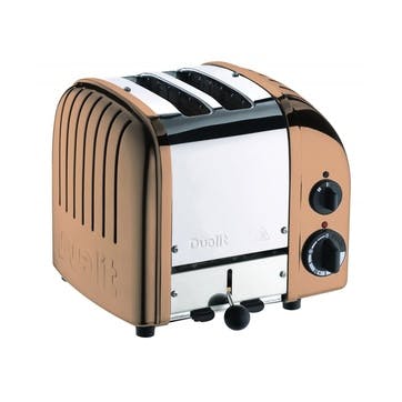 Classic Toaster, 2 Slot; Copper