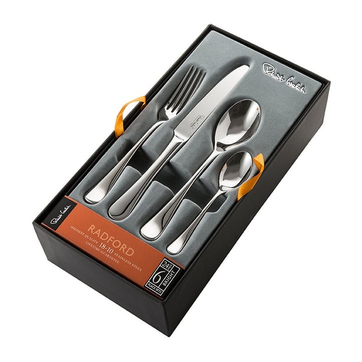 Radford 24 Piece Cutlery Set, Stainless Steel