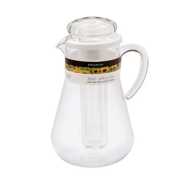 Acrylic Jug With Ice Compartment, 2L