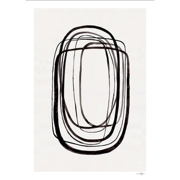 Lines No 3, Ana Frois Art Print