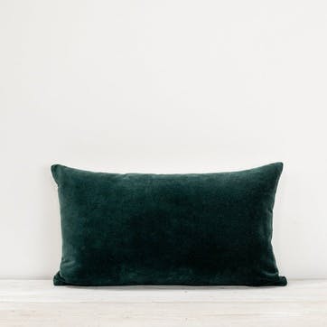 Misi Velvet Cushion 30 x 50cm, Pine