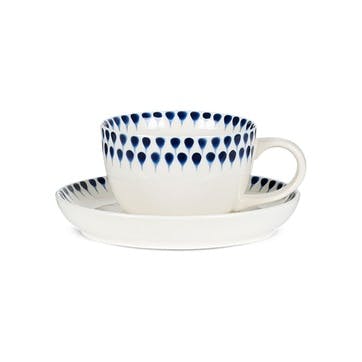 Indigo Cup & Saucer, Indigo