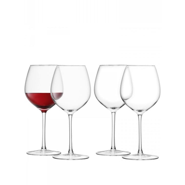 LSA Wine Red Wine Glass 400ml, Set of 4