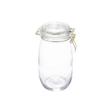 Clip-Top Storage Jar, 1.5L