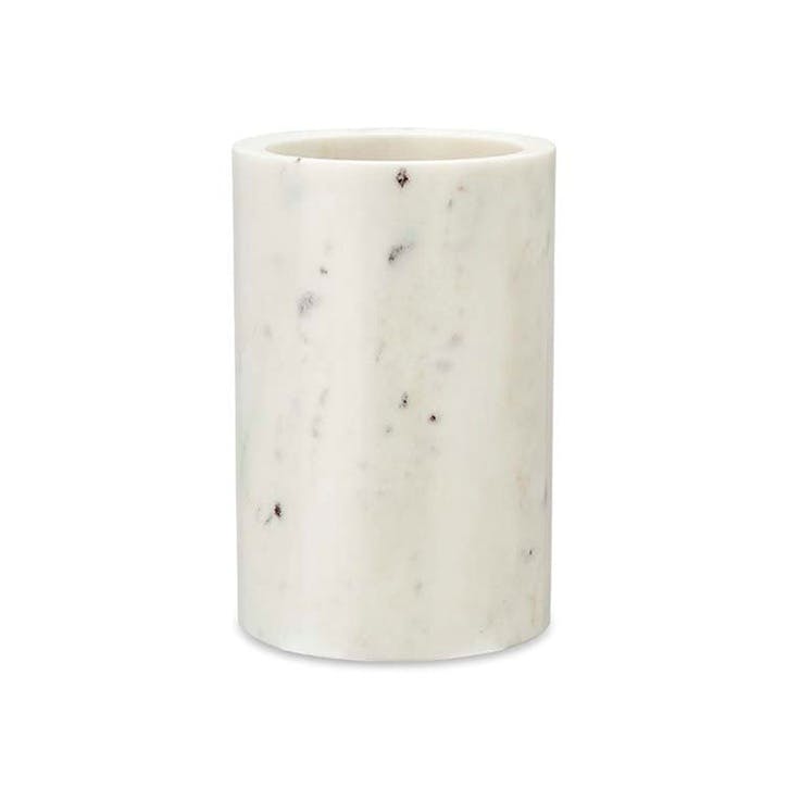 Duru Marble Wine Cooler H18cm, White