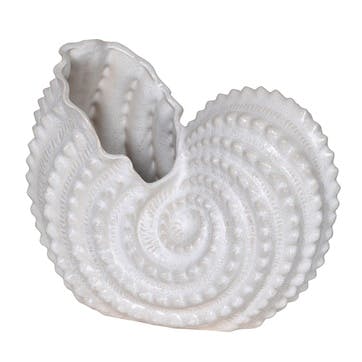 Shell Bowl D40cm, White