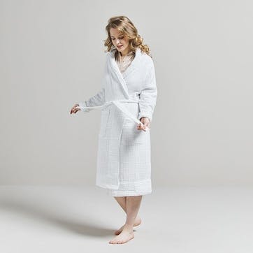 The Dream Cotton Robe Extra Extra Large, Snow