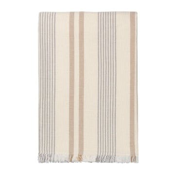 Iris Throw, H215cm x W130cm , Beige/Grey