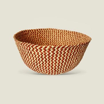 Nariño Woven Bowl D16cm, Scarlet Red