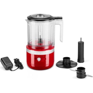 Cordless Food Chopper, Empire Red