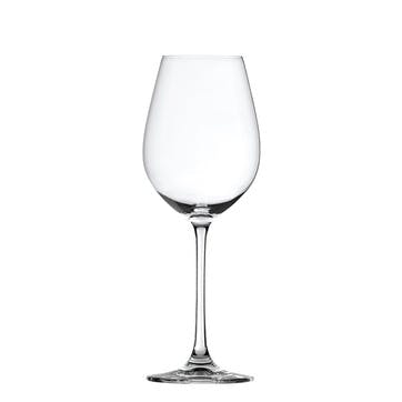 Salute Set of 4 White Wine Glasses 465ml, Clear