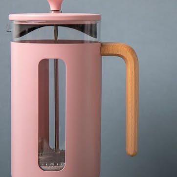 Pisa Cafetiere 8 Cup , Pink