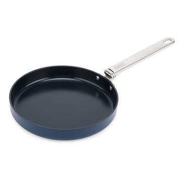 Space Folding Frying Pan, 24cm, Midnight Blue