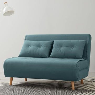 Haru Sofa Bed - Double; Sherbert Blue
