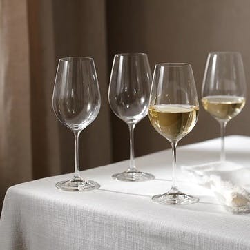 Compton Set of 4 Wine Glasses 450ml, Clear