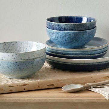 Studio Blue Set of 4 Cereal Bowls