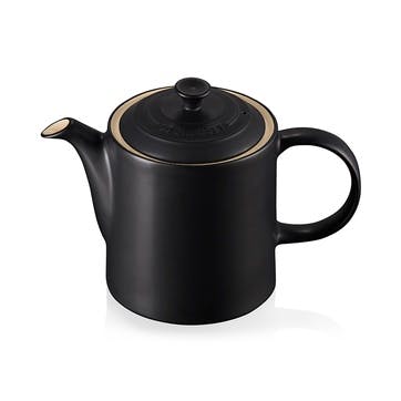 Stoneware Grand Teapot - 1.3L; Satin Black