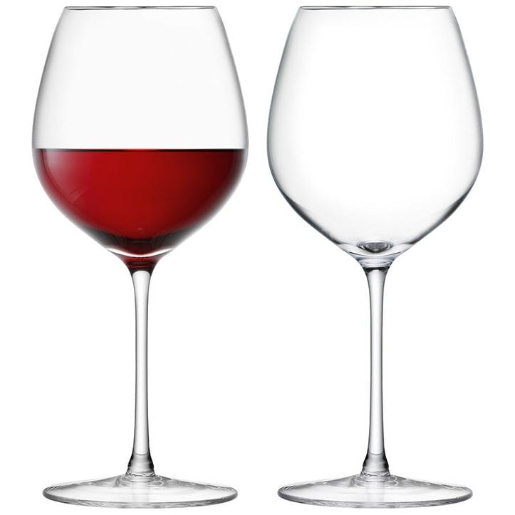 Wine Red Wine Glass Set of 2 400ml, Clear