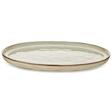 Amina Side Plate, Cream
