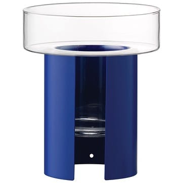 Terrazza Planter H22 x W19cm, Cobalt Blue