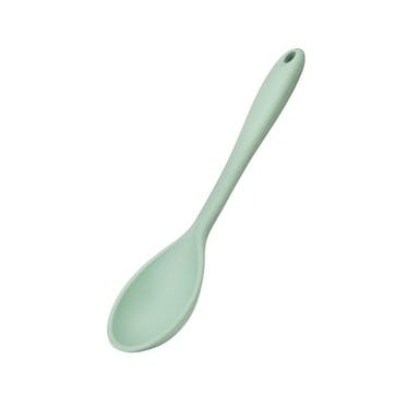Silicone Solid Spoon, Mint