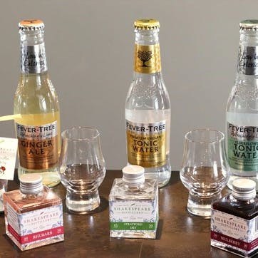 Home Gin Tasting Kit with Online Tutorial for Two with Shakespeare Distillery