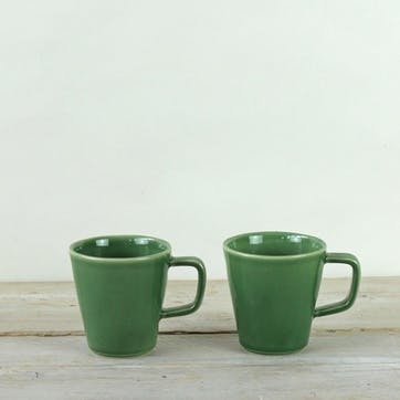 Parrot Set of 2 Mugs H9cm, Parrot