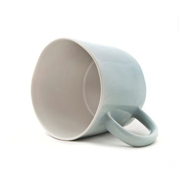 Set of 4 mugs, L8 x D11.5 x H6.5cm, Quail's Egg, pale blue