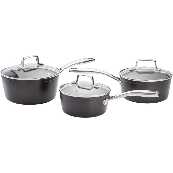 Rocktanium Saucepan Set, 3 Piece