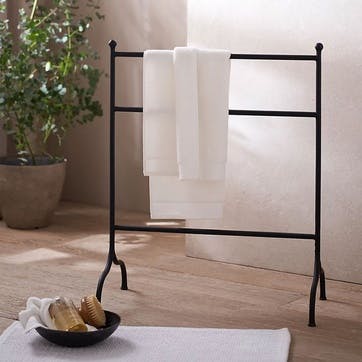 Marham Towel Rail , Black