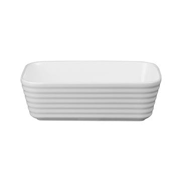 James Martin Cook Rectangular Dish Small , Soft Grey