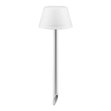 Garden spike lamp, Eva Solo, Sun Light, White/Silver