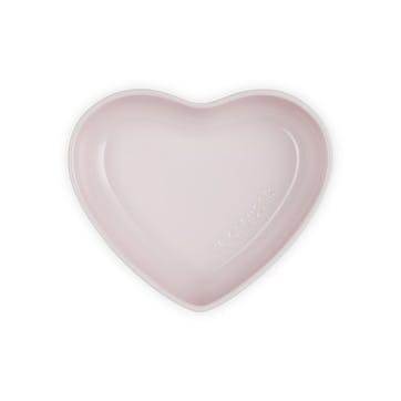 Heart Serving Bowl, 20cm, Shell Pink