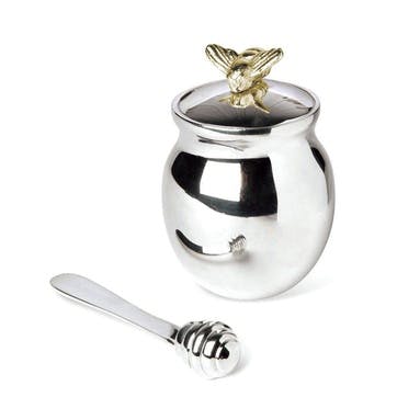 Bee, Honey Pot with Spreader