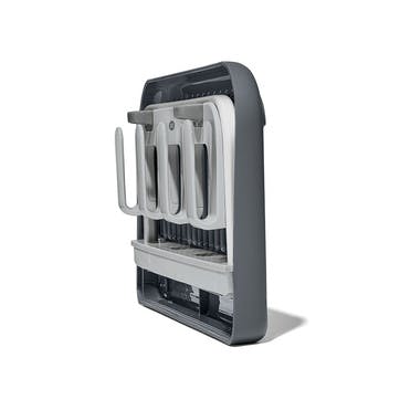 Water Bottle Drying Rack, Grey