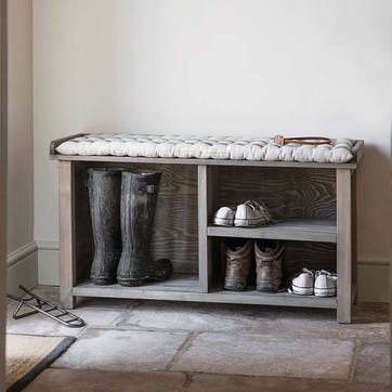 Aldsworth Welly Storage Bench,, Spruce