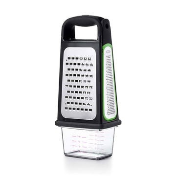 Good Grips Box Grater With Removable Zester, Black