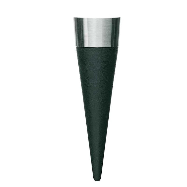 Wine Stopper, Black/Steel