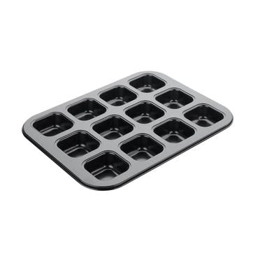 Performance Non-Stick 12 Cup Square Brownie Pan
