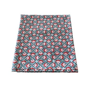 Sensu Cotton Tablecloth 170 x 350cm, Pink/Red/Blue