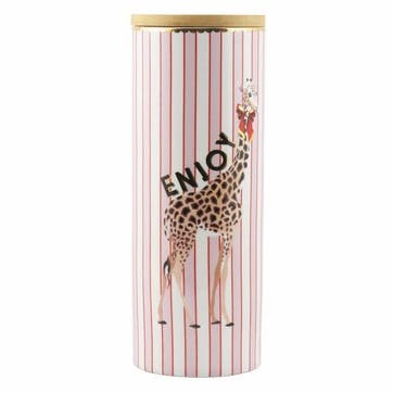 Giraffe Large Storage Jar, H26.5cm, Pastel