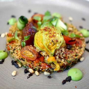 Michelin Starred Galvin La Chapelle Seven Course Vegan Menu Gourmand for Two with Cookbook