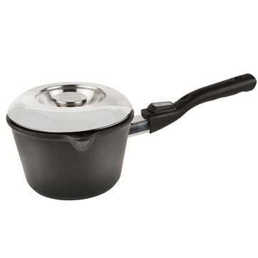 Cast Aluminium Saucepan with Lid,  16cm