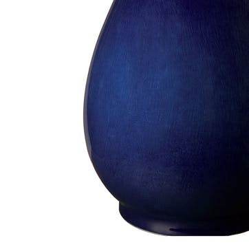 Simi Vase H44cm, Cobalt Blue