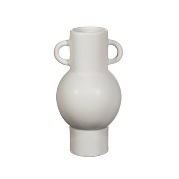 Amphora Vase, H20cm, Totem Grey